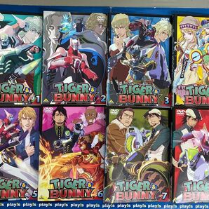 TIGER & BUNNY タイガー&バニー レンタル落ち 全8巻セット DVD