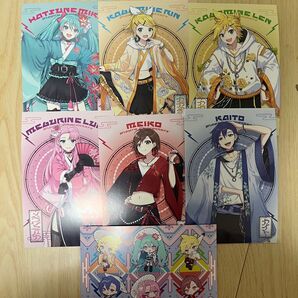初音ミク ピアプロキャラクターズ ジャパンクスタイル 特典 ポストカード コンプリート