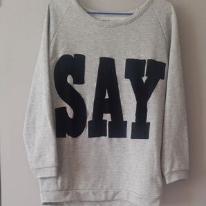 トレーナー フリーサイズ