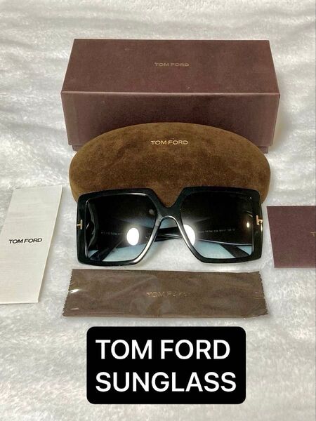TOMFORD トムフォード ブラック イタリア製 Quinn 新品未使用