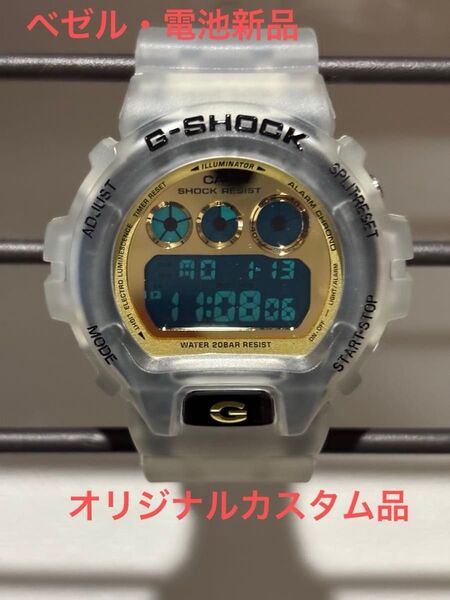 G-SHOCK Gショック DW-6900CB スケルトンカスタム化