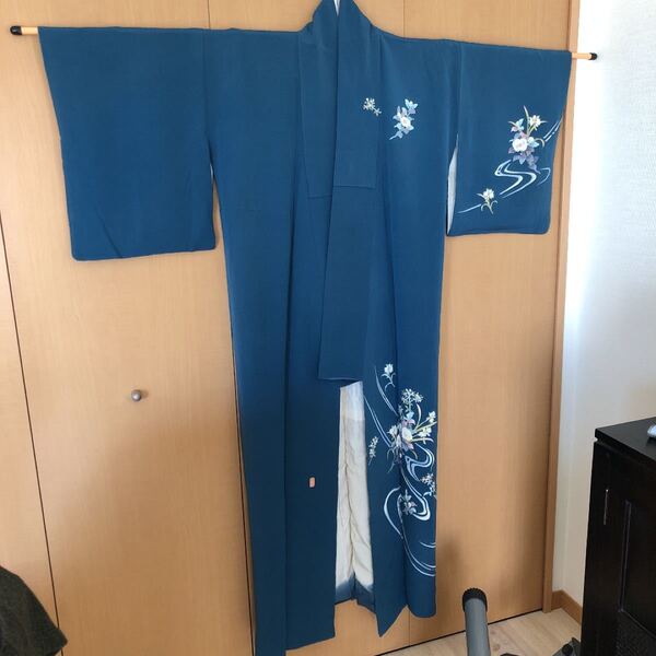 着物 正絹 落款 作家物 コスプレ