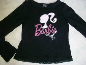  Barbie flexible material Kirakira Stone attaching little thick. T-shirt 145~155