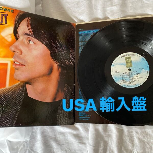 USA輸入盤アナログLP 【Jackson Browne /Hold Out 】ジャクソンブラウン ホールドアウト