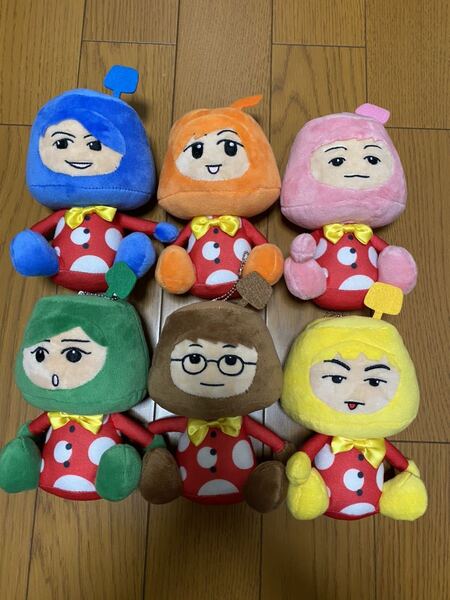 送料無料 東海オンエア×クレイジーピノ ぬいぐるみ 全6種セット you tuber マスコット ボールチェーン ピノ 着ぐるみ