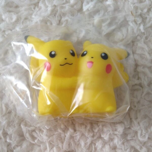 未使用 ポケモンキッズ ピカチュウ 1点 ポケモン 指人形 ポケットモンスター フィギュア 食玩 なかよし
