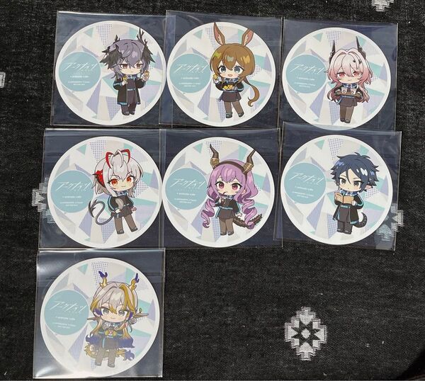 アークナイツ アークナイツフェス 5thフェス アニメイトカフェコースター セット フード特典 明日方舟