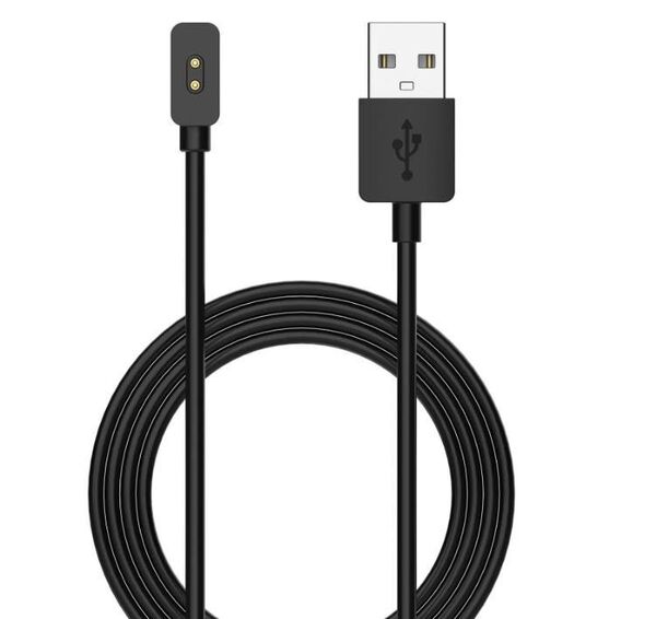 Xiaomi Smart Band 9 8 充電 USB ケーブル 1m ブラック redmiwatch 5 4 3 active