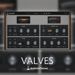 ビンテージ真空管オーバードライブエフェクト Audio thing Valves