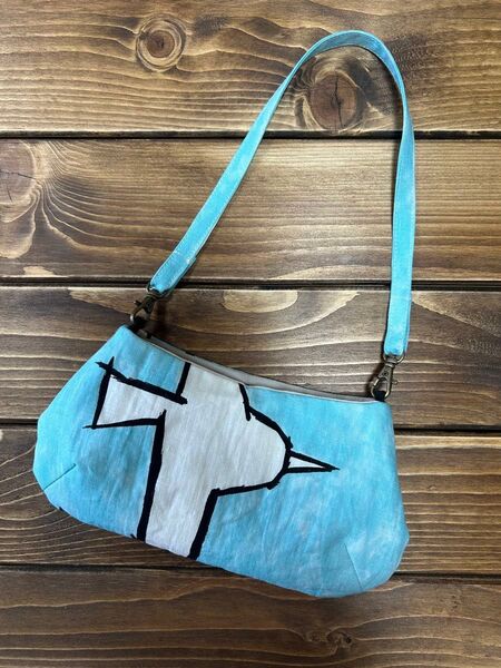 バッグ型ミニミニポーチ ミナペルホネン ハンドメイド