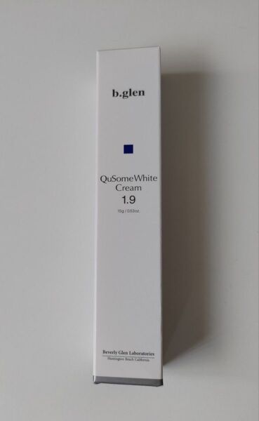 新品未開封 ビーグレン Qusome ホワイトクリーム1.9 15g b-glen 訳あり