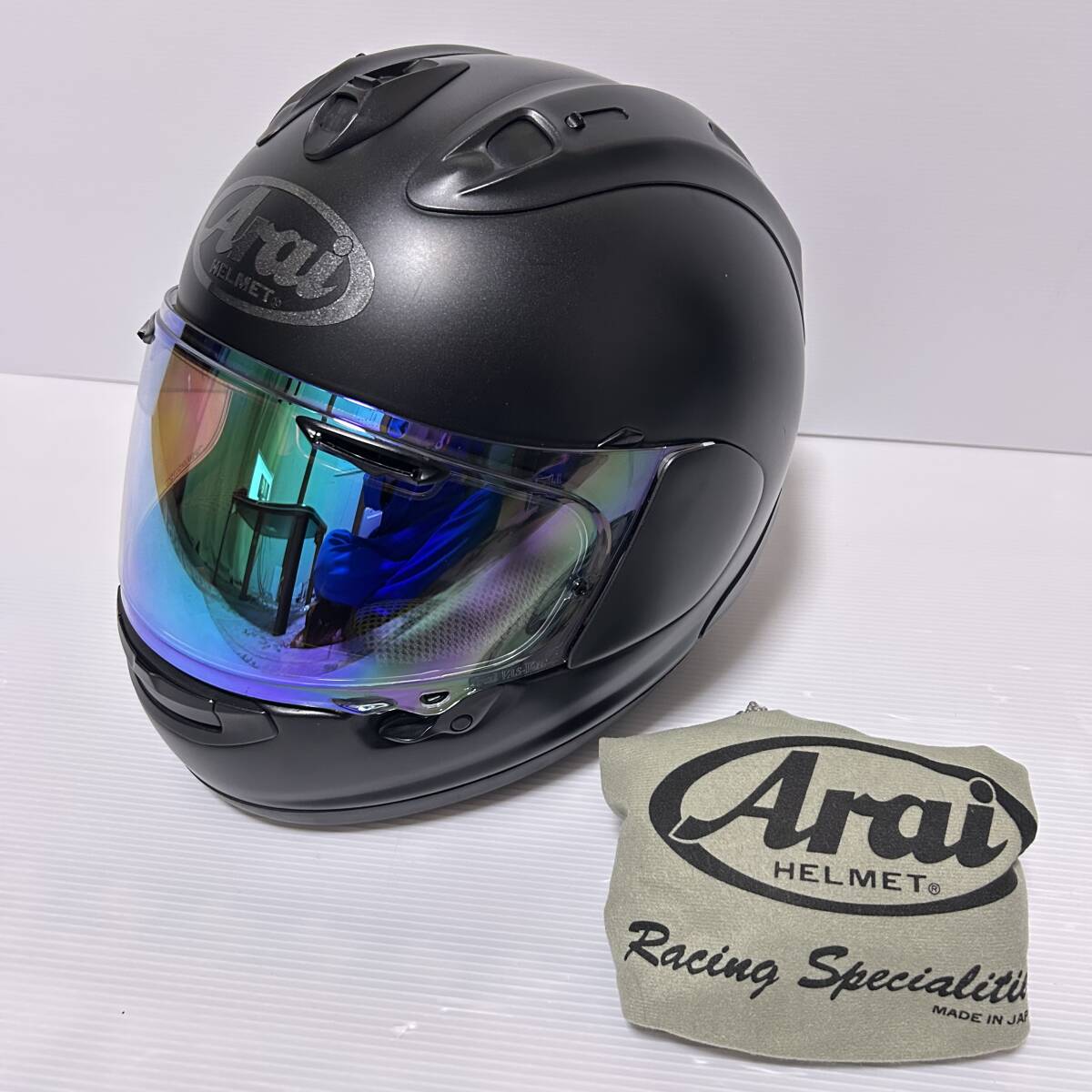 Yahoo!オークション -「arai rx 7 フラットブラック」の落札相場