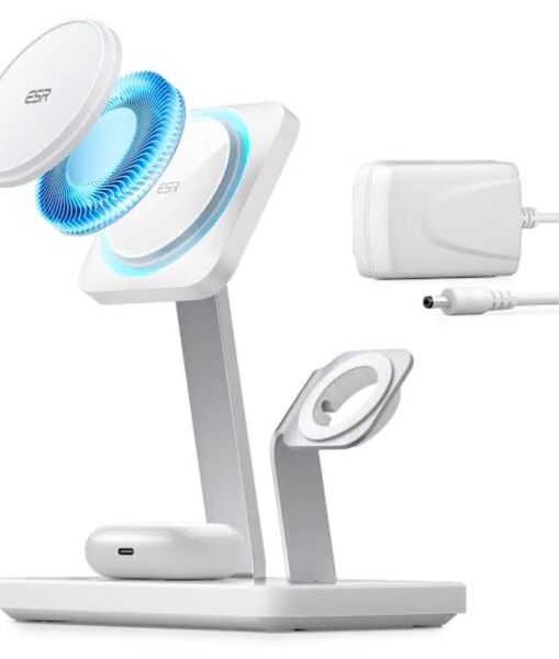ナイコムESR HaloLock 3-in-1 Wireless Charger