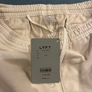 LYFT ストレートフィットスエットパンツ アイボリー