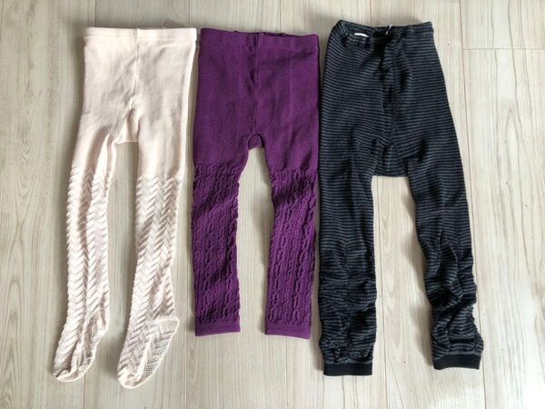 子供服 キッズ タイツ レギンス スパッツ 3枚セット