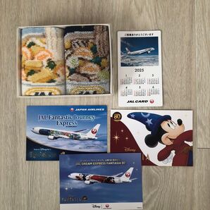JAL FEILER 限定品 フェイラー ハンドタオル うどんですかい そばですかい JALポストカード カレンダー
