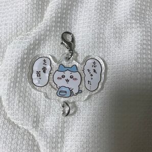 ハチワレ ちいかわ観光つながるキーホルダー