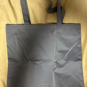 ノベルティー N organic 大きめ厚手トートバッグ
