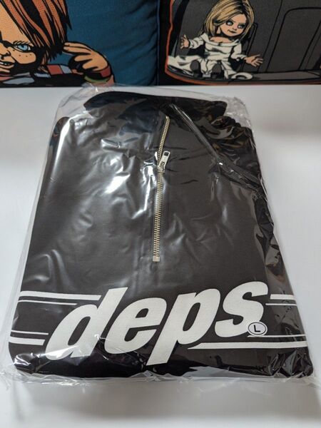 デプス ハーフジップスウェットシャツ 新品未開封 deps HALF ZIP SWEAT SHIRT
