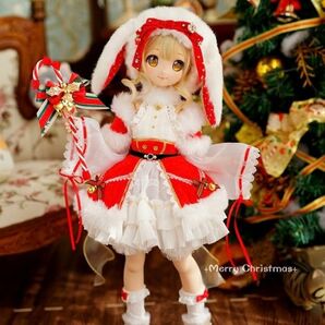 MDDサイズ うさみみサンタ服 ニャンハウス
