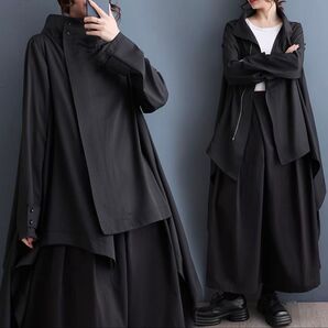 モード系 デザインして性溢れる個性派ジャンパー