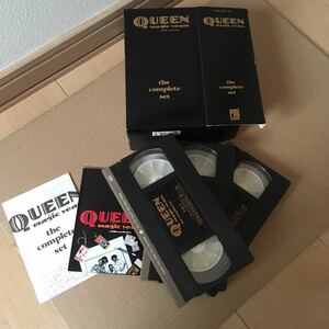 [VHS] Queen 栄光の軌跡 Vol.1-3 1992年発売