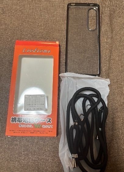 スマホケース お出かけ 薄型 ストラップ 耐衝撃 簡単取付