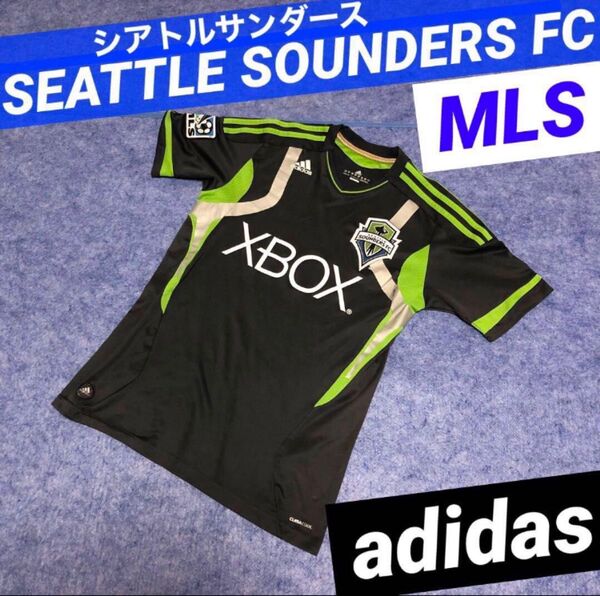adidas SEATTLE SOUNDERS FC ユニフォーム MLS レア トレーニングシャツ