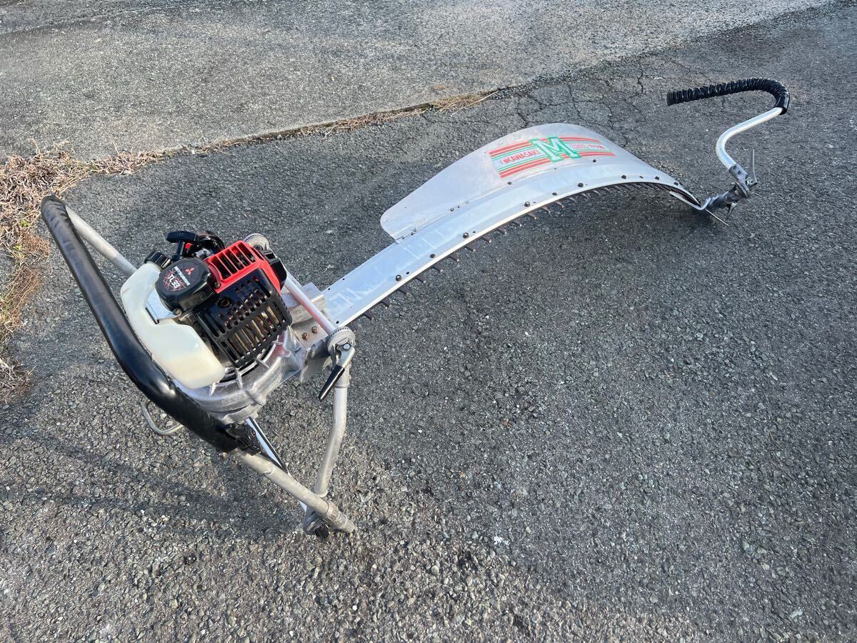 長崎発 落合 茶刈機 V8X1-PF 1070 見失い 実動品 大型バリカン 剪 長崎発 落合 茶刈機 V8X1-PF 1070 見失い 実動品 大型バリカン 剪