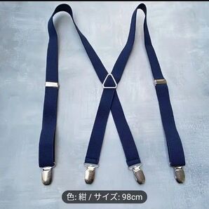 新品 未使用 メンズ 4クリップX字型 無地 伸縮性 ジョックス トラップバックファッションカジュアルドレス衣 類 サスペンダー