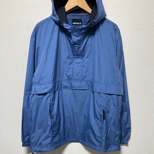 90s OLD UNIQLO アノラックパーカー ハーフジップ オールドユニクロ Y2K