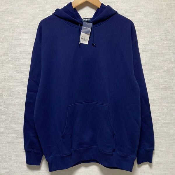 90s OLD UNIQLO スウェットパーカー プルオーバー XXL デッドストック フーディー Y2K