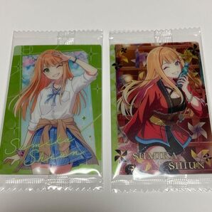 学マス ウエハース 紫雲清夏 2枚セット 学園アイドルマスター