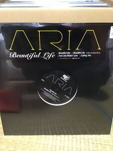 ラス1【未使用　保管盤】ARIA//beautiful life/REMIX/fell like makin love//calling you 全4曲　シールド未開封　12inc