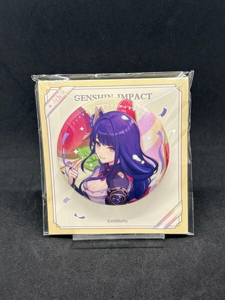 原神 周年記念シリーズ 缶バッジ 雷電将軍