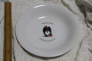 未使用 陶器製 ペンギンピート パスタ カレー 皿 兵庫銀行 マーカス フィスター Penguin Pate 非売品 KANEKICHI