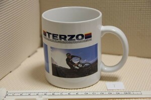 未使用 陶器製 TERZO テルッツォ マグカップ 検索 自動車 オプション PIAA ピア マグ コップ 非売品 グッズ スポーツ