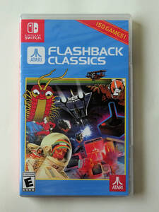 任天堂SWITCH ★ アタリフラッシュバッククラシックス ATARI FLASHBACK CLASSICS 150 GAMES 北米版 ★ 新品未開封