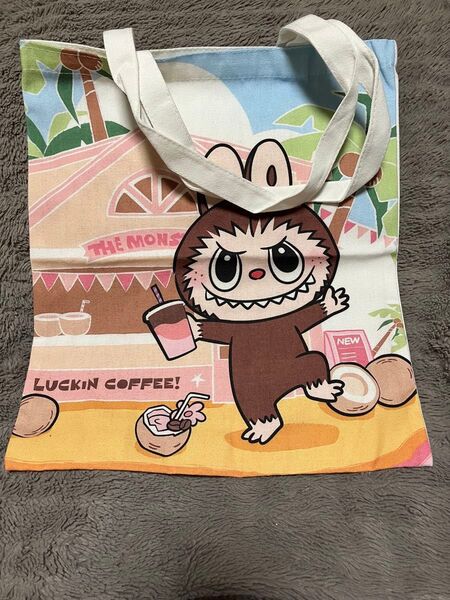 ラブブ布バッグ①