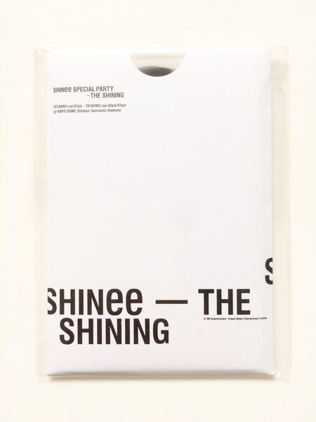 【未開封】 SHINee SPECIAL PARTY THE SHINING ファンミーティング 公式 透明カード トレカ 5枚セット