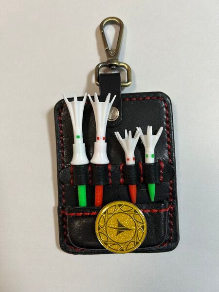 ゴルフ用ティーホルダー【ハンドメイド】