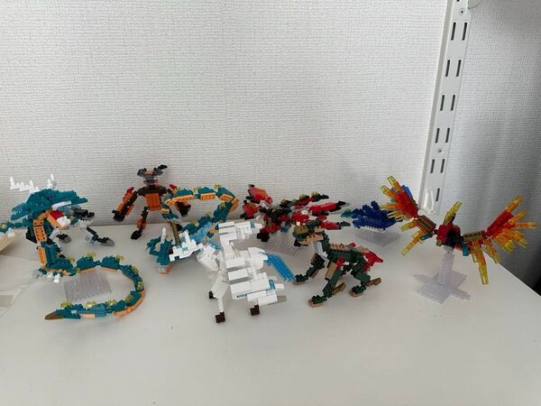 プチブロック 幻獣 超カスタム 9体 未開封全8種付き