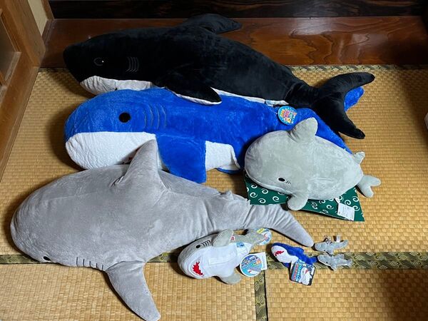 サメ ぬいぐるみ まとめ 8個セット
