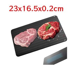 解凍プレート 急速解凍プレート 23x16.5x0.2cm 7035