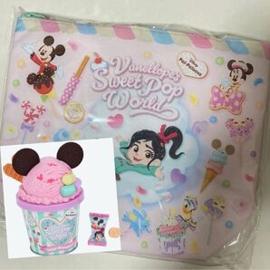 《2点セット》ディズニー ヴァネロペ スーベニア ランチケース キャンディ缶