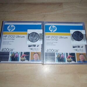 HP LTO2 Ultrium 400GB データカートリッジ C7972A 2個セット 新品未開封品