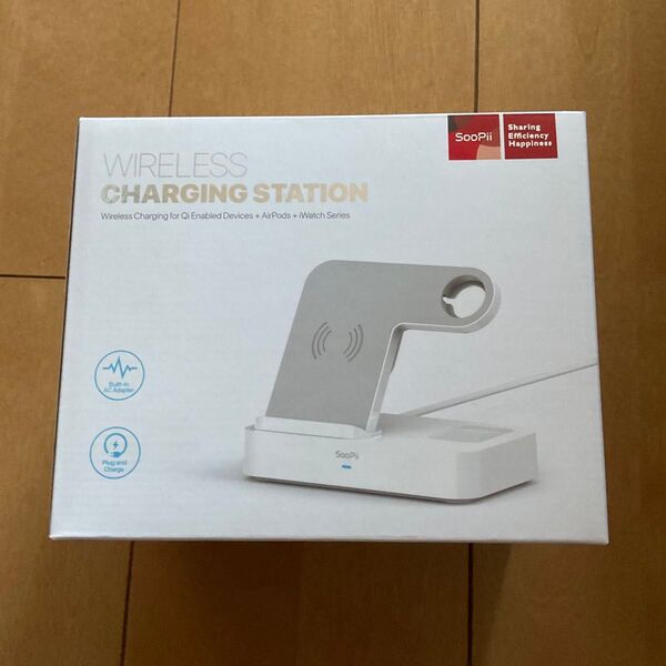 45 【即購入◎】ワイヤレススマホチャージャー 充電器