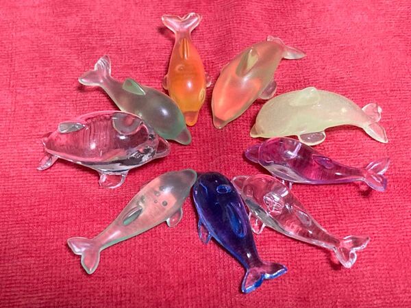 イルカのアクリルストーン