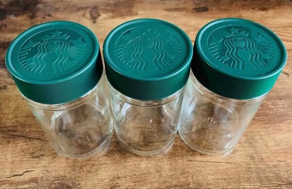 スタバ スターバックス カフェモーメント 空き瓶 3本