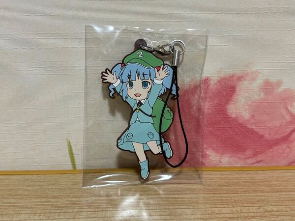 送料無料 東方プロジェクト 河城にとり ラバーストラップ 上海アリス幻樂団 未開封